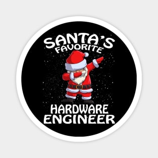 Santas Favorite Hardware Engineer Christmas Magnet